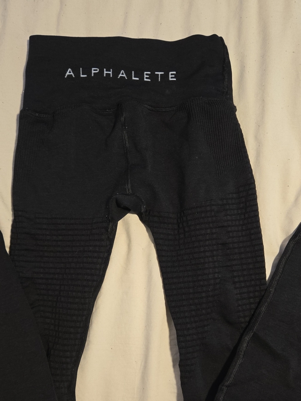 Alphalete Black Seamless Performance Undershirt